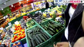 ���ध्ये गुदद्वारासंबंधीचा लिंग नंतर स्वयंपाकघर गरम होत असलेल्या किराणामाल