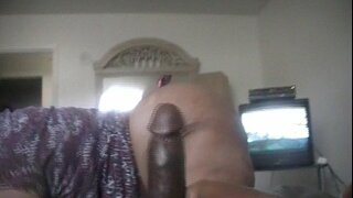 BBW Betty sugno a llyfu y dick nes ei fod yn sych