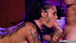 Seksi goth porn Genevieve Sinn nemu SILIT